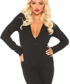 Leg Avenue Women's Open Back Long Johns