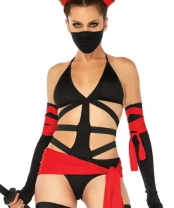 Leg Avenue Killer Ninja Costume Sexy Halloween Costumes