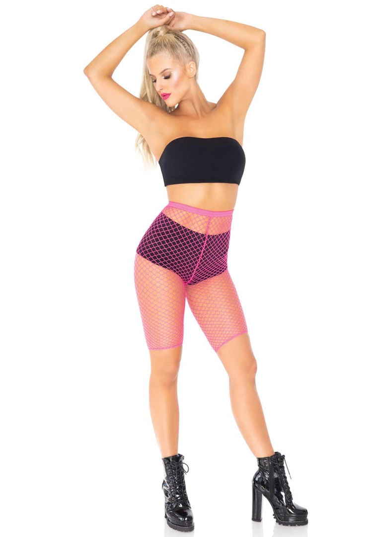 Leg Avenue Lingerie Net Biker Shorts 3 Leg Avenue Lingerie Net Biker Shorts