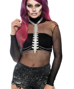 Leg Avenue High Neck Fishnet Bodysuit 15 Leg Avenue High Neck Fishnet Bodysuit