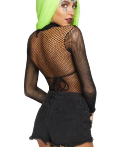 Leg Avenue High Neck Fishnet Bodysuit 19 Leg Avenue High Neck Fishnet Bodysuit