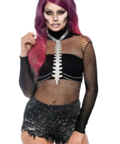 Leg Avenue High Neck Fishnet Bodysuit 20 Leg Avenue High Neck Fishnet Bodysuit