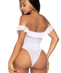 Leg Avenue Lace Ruffle Teddy