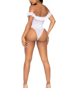 Leg Avenue Lace Ruffle Teddy 16 Leg Avenue Lace Ruffle Teddy