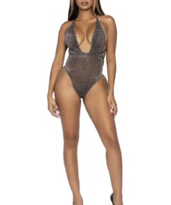 Leg Avenue Convertible Plunging Rhinestone Teddy Lingerie 13 Leg Avenue Convertible Plunging Rhinestone Teddy Lingerie