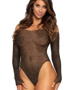 Leg Avenue Lingerie Lurex Fishnet Teddy 11 Leg Avenue Lingerie Lurex Fishnet Teddy