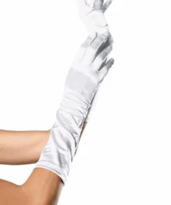 Leg Avenue Elbow Length Satin Gloves Gloves And Arm Warmers