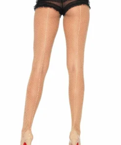 Leg Avenue Back Seam Fishnet Pantyhose