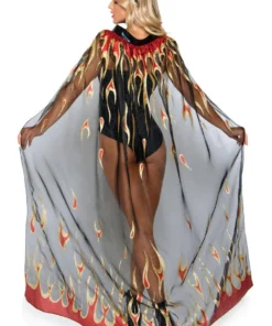 Leg Avenue Devil Cloak And Horns Sexy Halloween Costumes