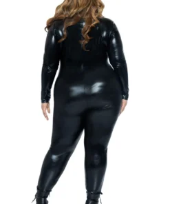 Leg Avenue Plus Size Wet Look Bodysuit 9 Leg Avenue Plus Size Wet Look Bodysuit