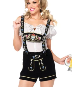 Leg Avenue Sexy Halloween Costumes Women's Lederhosen Costume