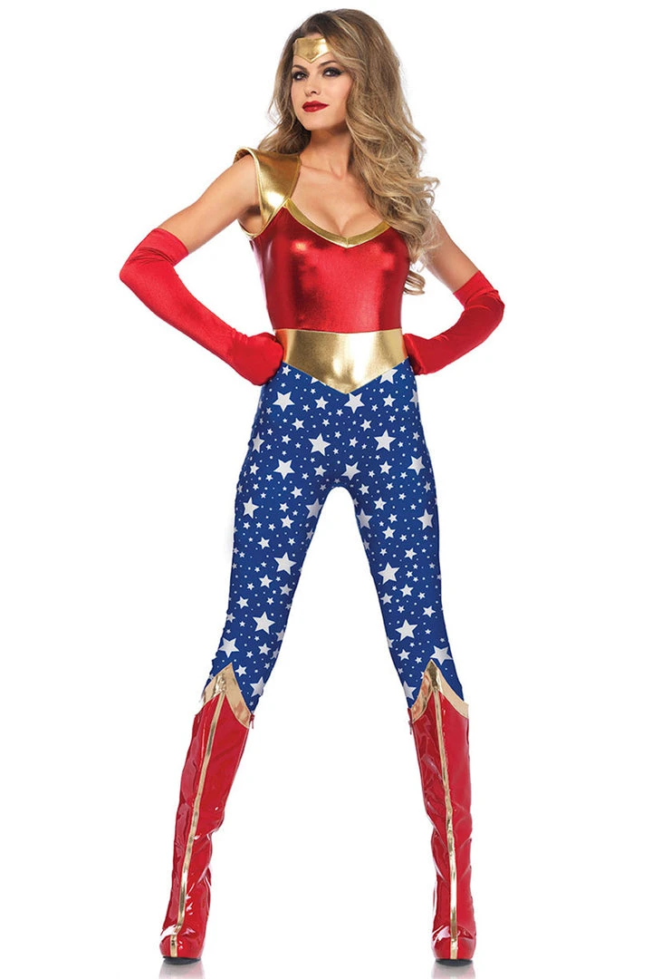Leg Avenue Sensational Super Hero Costume 3 Leg Avenue Sensational Super Hero Costume