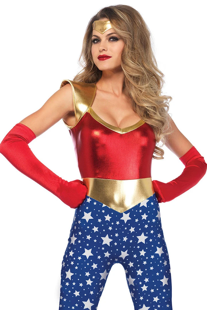 Leg Avenue Sensational Super Hero Costume 4 Leg Avenue Sensational Super Hero Costume