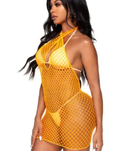 Leg Avenue Criss Cross Net Chemise Lingerie 15 Leg Avenue Criss Cross Net Chemise Lingerie