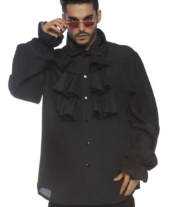 Leg Avenue Ruffle Front Shirt