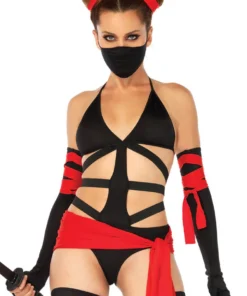 Leg Avenue Killer Ninja Costume Sexy Halloween Costumes