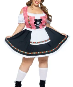 Leg Avenue Plus Size Beer Garden Babe Costume