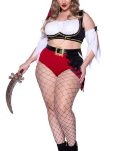 Leg Avenue Plus Size Wicked Wench Pirate Costume