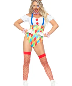 Leg Avenue Sexy Halloween Costumes Clown Cutie Costume