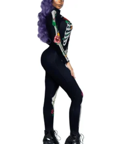 Leg Avenue Floral Skeleton Costume 9 Leg Avenue Floral Skeleton Costume