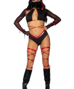 Leg Avenue Lethal Ninja Costume Sexy Halloween Costumes