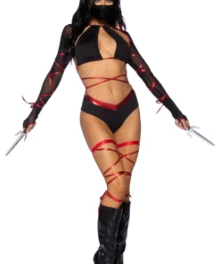 Leg Avenue Lethal Ninja Costume Sexy Halloween Costumes
