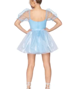 Leg Avenue Sexy Halloween Costumes Frosted Organza Princess Costume Dress