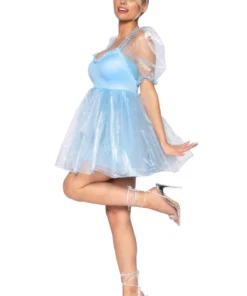Leg Avenue Sexy Halloween Costumes Frosted Organza Princess Costume Dress