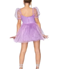 Leg Avenue Sexy Halloween Costumes Frosted Organza Princess Costume Dress