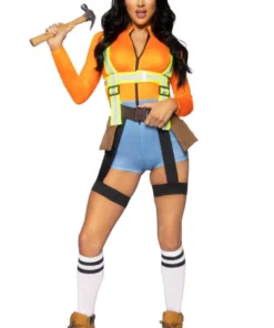 Leg Avenue Sexy Halloween Costumes Nailed It Construction Worker Costume