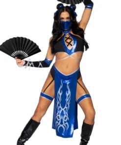 Leg Avenue Combat Ninja Costume 6 Leg Avenue Combat Ninja Costume
