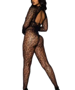 Leg Avenue Lingerie Seamless Leopard Catsuit