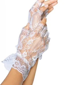 Leg Avenue Lace Wrist Gloves Gloves And Arm Warmers