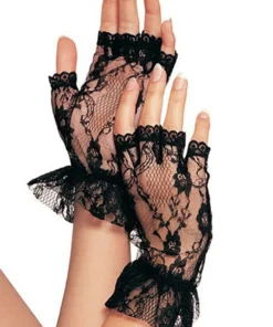 Leg Avenue Lace Wrist Gloves Gloves And Arm Warmers