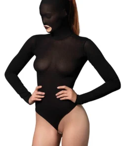 Leg Avenue Opaque Masked Teddy