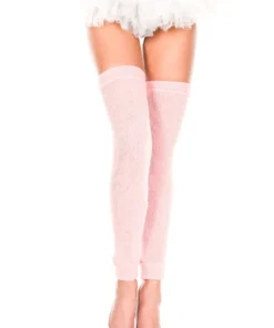 Music Legs Acrylic Knit Leg Warmers