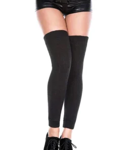 Music Legs Acrylic Knit Leg Warmers