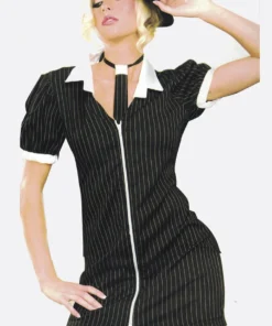 Music Legs Gangster Gal Costume Sexy Halloween Costumes