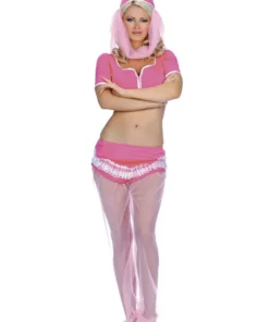 Music Legs Pink Genie Costume Sexy Halloween Costumes