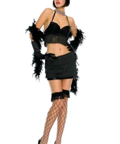 Music Legs Fancy Flapper Costume