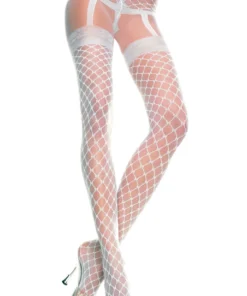 Music Legs Sheer Checkered Pantyhose