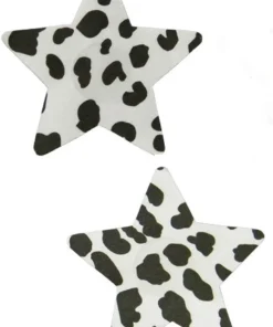 OY Brands Spotted White Stars Nipple Pasties