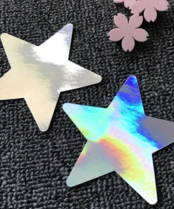 GE Apparel Holographic Star Pasties