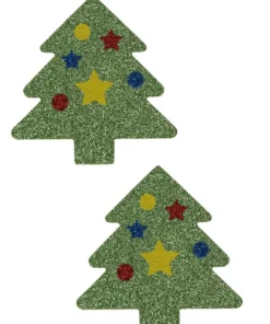 OY Brands Glitter Christmas Tree Pasties