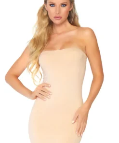 Leg Avenue Light Beige Seamless Bodyshaper Dress
