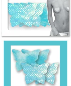 Bristols Six Pasties Majorca Butterfly Nipple Stickers