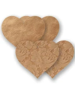 Bristols Six Nippies Basic Heart Nipple Pasties