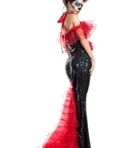 Party King Glamour Muerta Costume Sexy Halloween Costumes