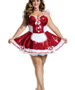 Party King Plus Size Glam Nurse Costume