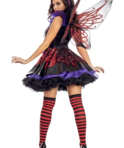 Party King Dark Fairy Costume Sexy Halloween Costumes
